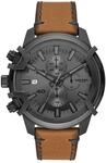 Diesel Herren Griffed Chronograph, Geh&auml;usegr&ouml;&szlig;e 46 mm, Edelstahluhr