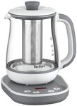 TEFAL BJ551B10 Tastea Machine a the en verre 1,5 l, 8 reglages, Panier a the amovible