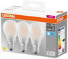 OSRAM LED-Lampe, Sockel: E27, Kalt weiß, 4000 K, 11 W, Ersatz für 100-W-Glühbirne,