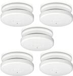 Alecto SA20 Rauchmelder Set - mit Time-Out Taste - Test und Reset Taste - Alarm