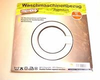Bestlivings Waschmaschinenbezug (Wei&szlig;) 60x60cm mit Gummizug, Trocknerbezug