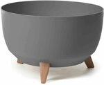 Siena Garden M82580 LA881-82 M82580Pflanzgef&auml;&szlig; Kunststoff Anthrazit, Mehrfarbig