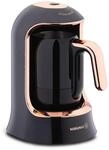 Korkmaz Kaffeekolik Deluxe Kaffeemaschine Schwarz/Rose