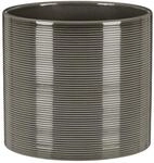Scheurich Blumentopf aus Keramik, Farbe: Glass Grey, 19 cm Durchmesser, 17 cm...