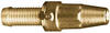 GEKA 83SB Spritzdüse 3/4 Zoll mit Tülle schwer 19mm aus Messing, Gold, 18 x 8...