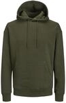 Jack & Jones Herren Jjestar Basic Sweat Hood Kapuzenpullover, Rosin, S EU