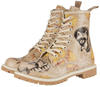 DOGO Schuhe Vegane Damen Boots Stiefeletten - Raccoon 40