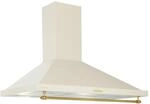 Klarstein Dunstabzugshaube 90cm, Abluft-Dunstabzugshaube mit RGB-LEDs,