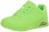 Skechers UNO-Shimmer Away 155196-OLV, Womens Sneakers, Green, 38 EU