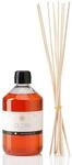 Raumduft Nachf&uuml;ll-Set &bdquo;Orangenbl&uuml;te 500 ml inkl. 10 Rattan-St&auml;bchen -...