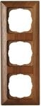 Kopp Abdeckrahmen 3-fach Milano Nussbaum, 306735064