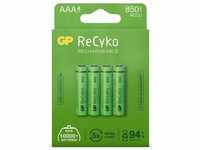 GP Batteries ReCyko+ HR03 Micro (AAA)-Akku NiMH 850 mAh 1.2V 4St.