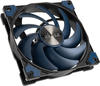 Akasa Alucia SC12, 120mm PWM Gehäuselüfter, blau Ventilator für PC, CPU...