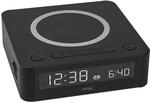 TFA Dostmann Digital Wecker Easy-Charge Wireless, 60.2030.01, mit kabelloser Qi