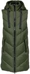 JDY Damen 3/4-lange Steppweste mit Kapuze JDYSkylar Padded Hood Waistcoat 15220630