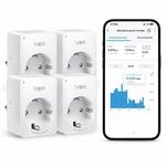 Tapo TP-Link Smart WLAN Steckdose P110 mit Energieverbrauchsmesser, Smart Home Alexa