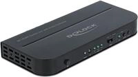 Delock HDMI Switch 3 x HDMI in zu 1 x HDMI Out 4K 60 Hz mit Audio Extraktor