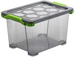 Rotho Evo Total Protection Aufbewahrungsbox mit Deckel 15l | Boxen Aufbewahrung 