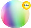 tint smarte Outdoor LED Kugel Calluna Solar, Solarleuchtkugel Ø 35 cm, weißes...