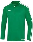 JAKO Kinder Trainingsziptop Striker 2.0, sportgr&uuml;n/wei&szlig;, 128, 8619
