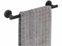 WENKO Badetuchstange Bosio, langer Handtuchhalter mit viel Platz für Badetücher,