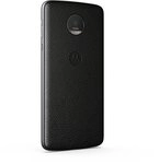 Moto Style Shell Schutzh&uuml;lle (geeignet f&uuml;r Moto Z und Moto Z play) black leather