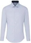 Seidensticker Herren Mens Slim Patch Longsleeve Cotton Hemd, Hellblau(653710), 42 EU