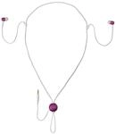 Thomson HED136 Mikro-/MP3-Kopfh&ouml;rer, Metallic-Pink