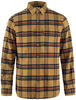 Fjallraven Herren Övik Heavy Flannel M T-Shirt, Buckwheat Brown-Autumn Leaf, S