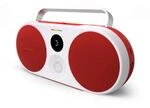 Polaroid P3 Music Player (Red) - Retro-Futuristic Boombox Wireless Bluetooth Speaker