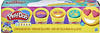 Play-Doh Fröhliche Farben Knetpack, 5er-Pack Knete mit 3 Emoji-Dosen für Kinder ab