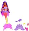 Barbie Mermaid Power, Meerjungfrau Barbiepuppe, Schwarze Barbiepuppe mit rosa und