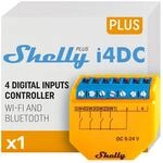 Shelly Plus i4 DC | WLAN-Smart-Controller | 4 digitalen Eing&auml;ngen Relay Schalter 