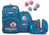 ergobag Unisex Jugend School Bag Set Rucksack, Mehrfarbig (Mehrfarbig),