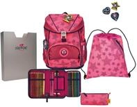 DerDieDas Schulrucksack 5-TLG. ErgoFlex Superflash Neon Star 2023