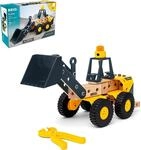 BRIO Builder 34598 Volvo Frontlader - Starkes Baufahrzeug mit beweglicher