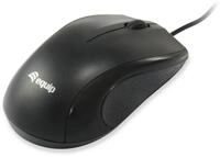 Equip Kabelgebundene Kombi Keyboard+Mouse, Schwarz, Es