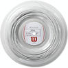 Wilson Unisex Tennissaite Revolve, weiß, 200 Meter Rolle, 1,25 mm, WRZ906600