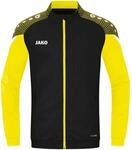 JAKO Kinder Polyesterjacke Performance, Schwarz/Soft Yellow, 116