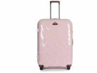 Stratic Leather and More - 4-Rollen-Trolley 76 cm L rose