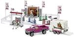 SCHLEICH 72105 Gro&szlig;es Reitturnier mit Pick-Up und Pferdeanh&auml;nger, f&uuml;r Kinder ab 5