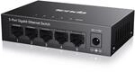 Tenda TEG1005D LAN Switch 5 Port Gigabit Netzwerk Switch (IGMP-Snooping, QoS,