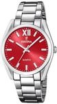 Festina Damenuhr Analog aus Edelstahl 316l Silberfarben