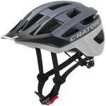 Cratoni MTB - Fahrradhelm AllRace Stone/wei&szlig; matt