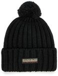 Napapijri Hombre FEA 2 Gorro, Negro, One Size
