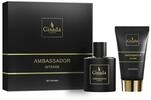 Gisada - Ambassador Intense Set | Geschenkset | Eau de Parfum 50 ml & Duschgel...