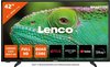 Lenco LED-4243 Fernseher - 42 Zoll Smart TV - Full HD - HDR - Stereo Lautsprecher -