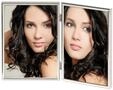 walther design Bilderrahmen silber 2X 13x18 cm Chloe Portraitrahmen WD218S