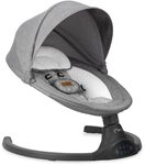 MoMi KENANI Babywippe f&uuml;r Kinder bis 9 kg, klappbar, mit Fernbedienung & Bluetooth