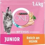 PURINA ONE BIFENSIS JUNIOR 1&ndash;12 Katzenfutter Kitten trocken, reich an Huhn, 6er